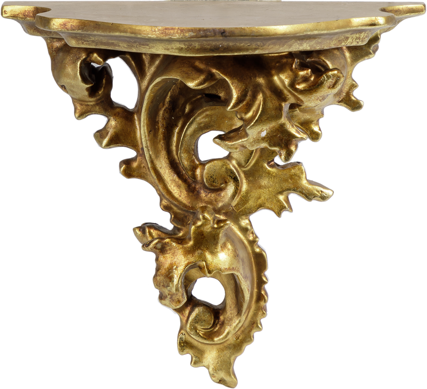 

Консоль настенная 20x12x18см Glasar 28-418/GOLD
