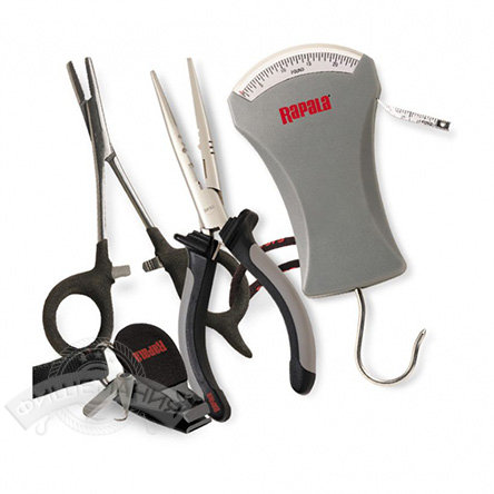 

Набор Rapala: Плоскогубцы, щипцы, безмен, кусачки (арт. RTC-6PFSC)