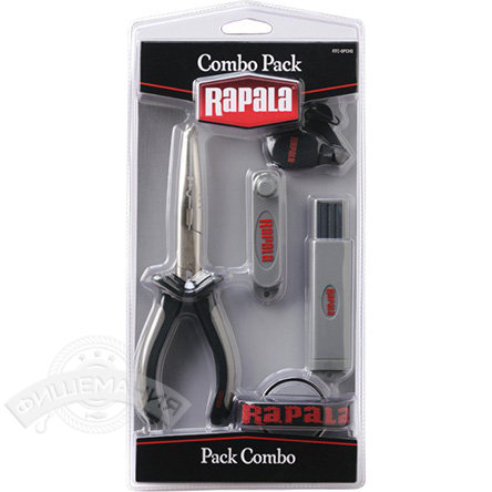 

Набор Rapala: плоскогубцы, точилка, кусачки (арт. RTC-6PCHS)