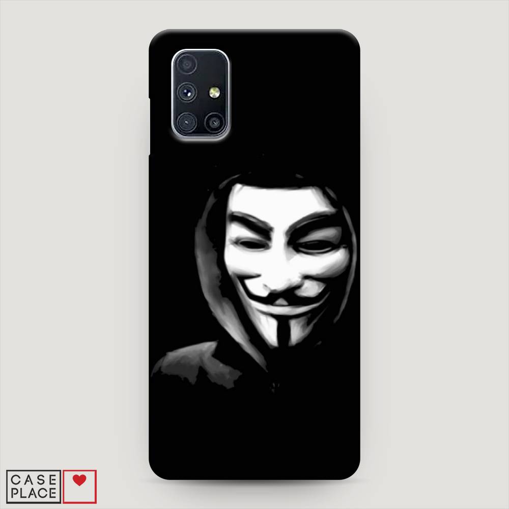 

Пластиковый чехол "Анонимус" на Samsung Galaxy M51, 2101520-4