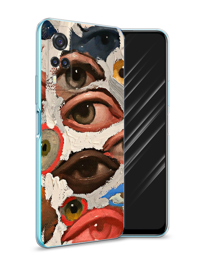 

Чехол Awog на Vivo Y31 "Глаза масляная живопись", Разноцветный, 263750-7