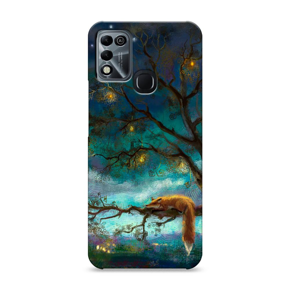 

Пластиковый чехол "Лиса устала" на Infinix HOT 10 Play, 3100620-1