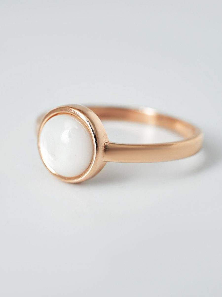 

Кольцо из латуни р. 15,5 SHINE & BEAUTY 24313151К, перламутр, 24313151К