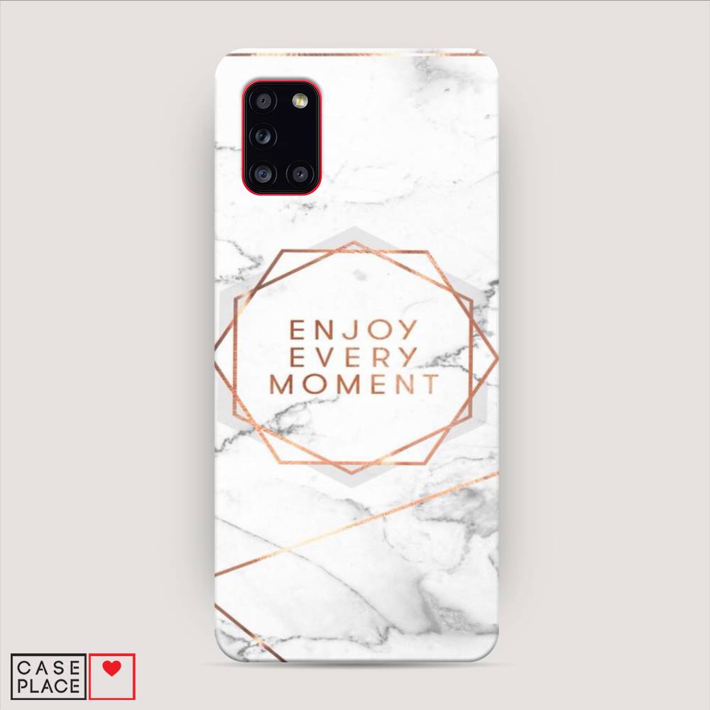 

Пластиковый чехол "Enjoy every moment мрамор" на Samsung Galaxy A31, 2100320-5