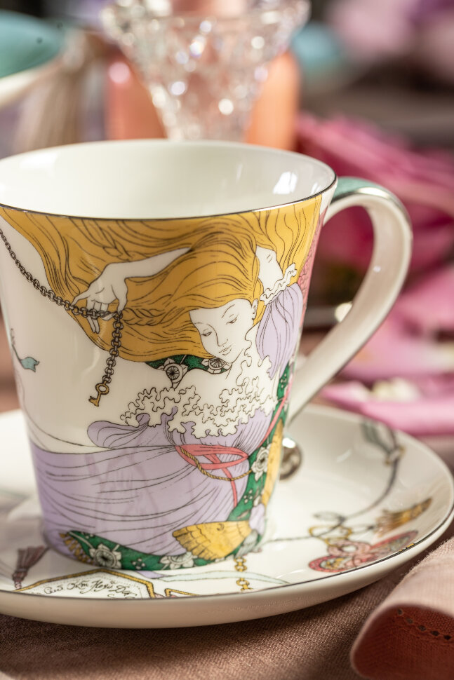 

Набор чашка и блюдце Valerie Concept TEA SET ALICE, В ассортименте
