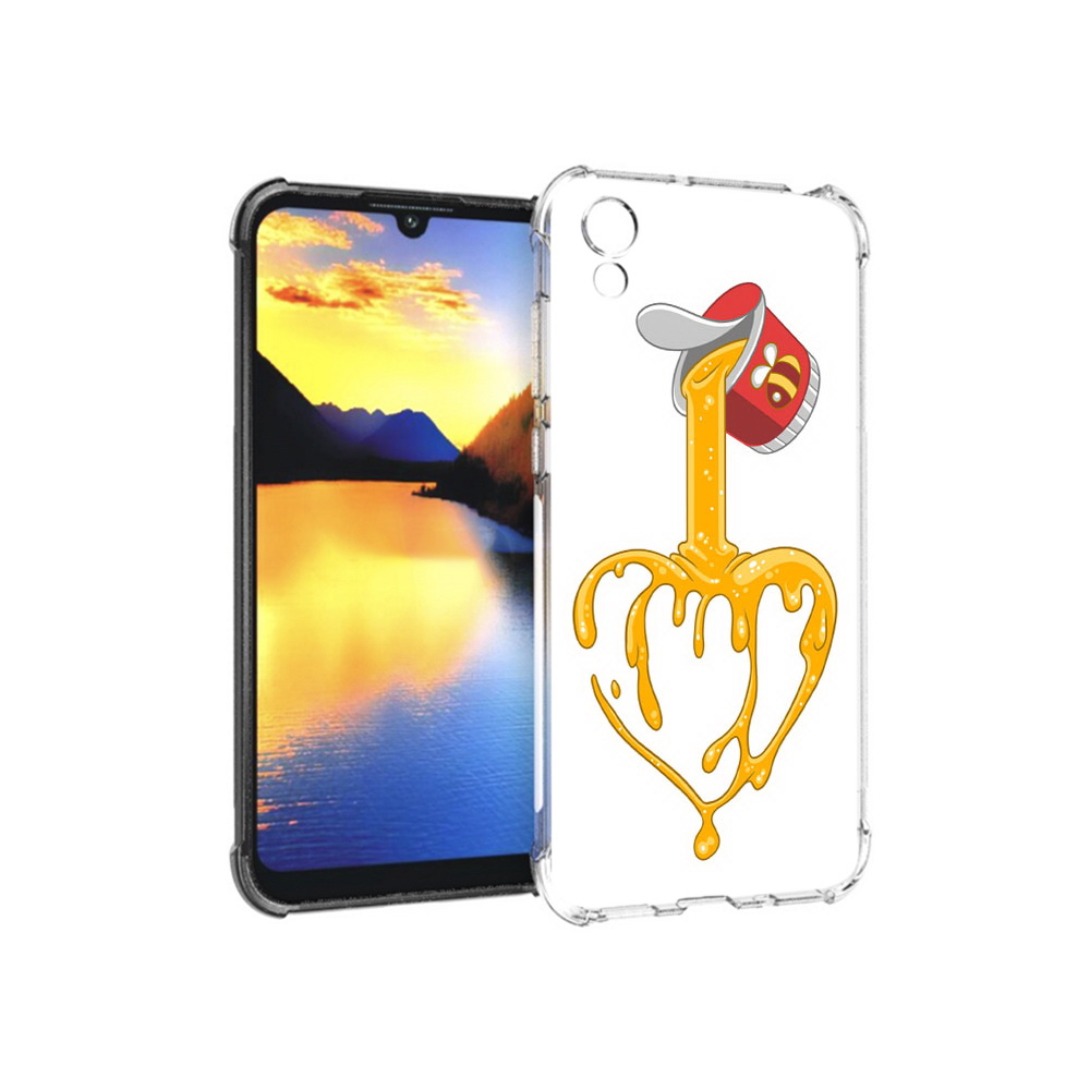 

Чехол MyPads Tocco для Huawei Y5 медовое сердце, Прозрачный, Tocco