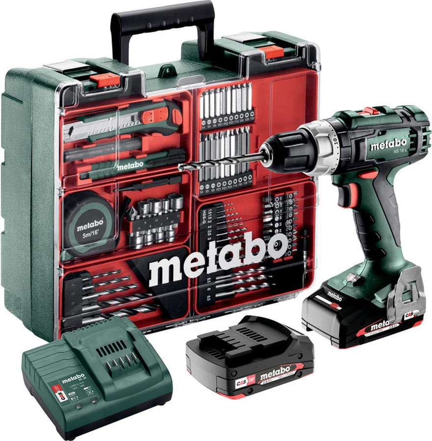 Дрель-шуруповерт Metabo BS 18 L Workshop 28699₽