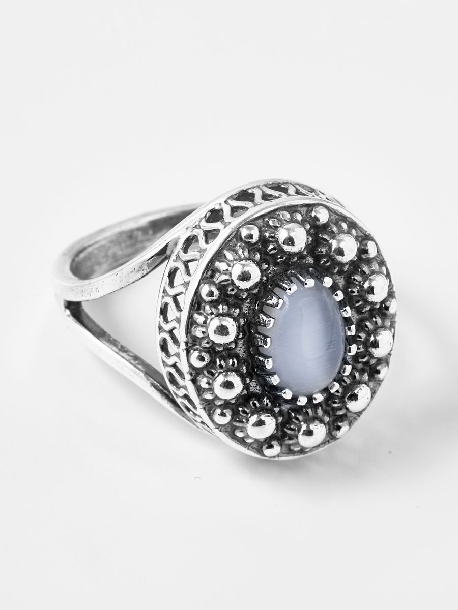 

Кольцо из латуни р.. SHINE & BEAUTY 24311502С, кошачий глаз, 24311502С