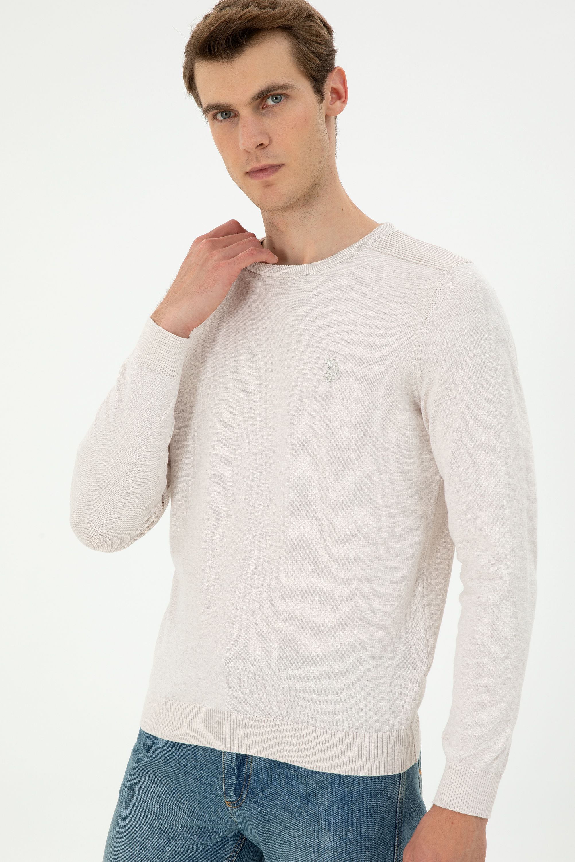 

Джемпер мужской U.S. POLO Assn. G081SZ0TK0TD01 бежевый XS, G081SZ0TK0TD01
