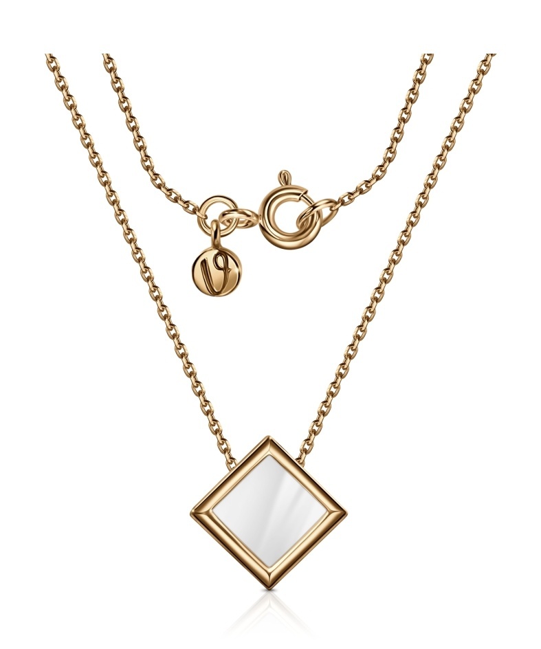 

Колье из серебра 40 см Kari Jewelry 231158, эмаль, 231158