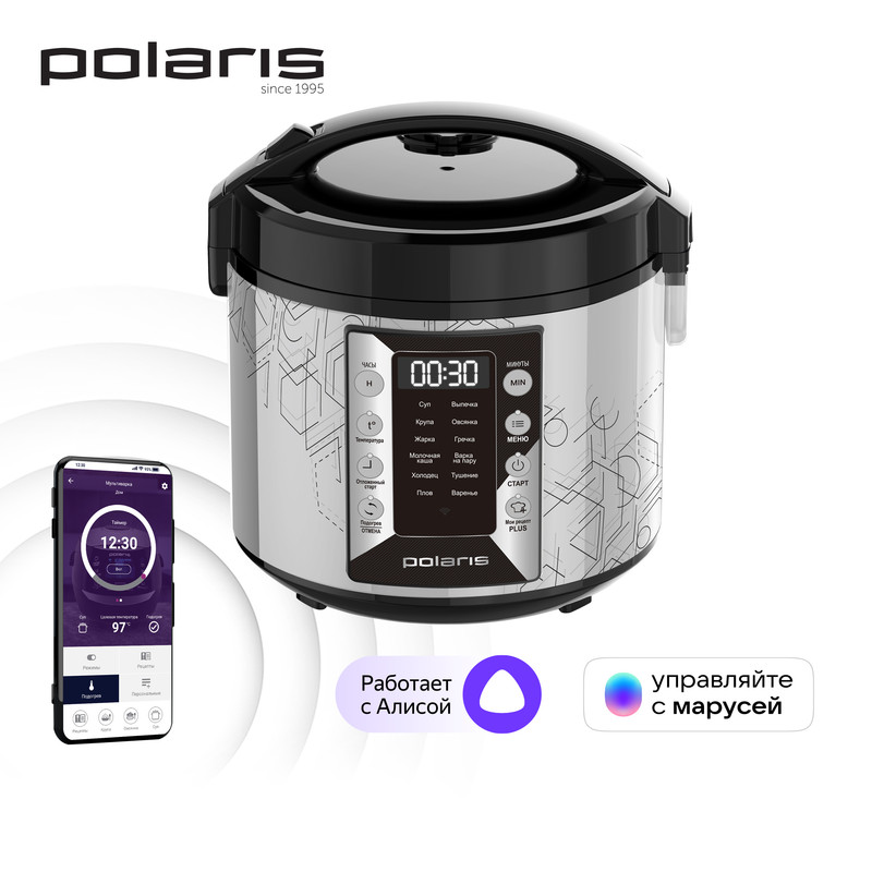 Мультиварка Polaris PMC 0524 Wi-Fi IQ Home 100029000133