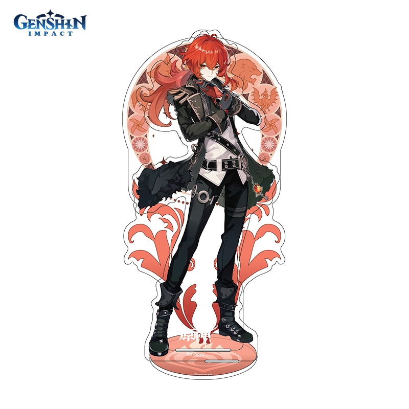 Акриловая фигурка Genshin Impact Monstadt Characters Standee Diluc 6972957482939