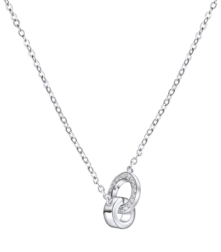 

Колье из серебра 40-45 см Kari Jewelry 214553, фианит, 214553