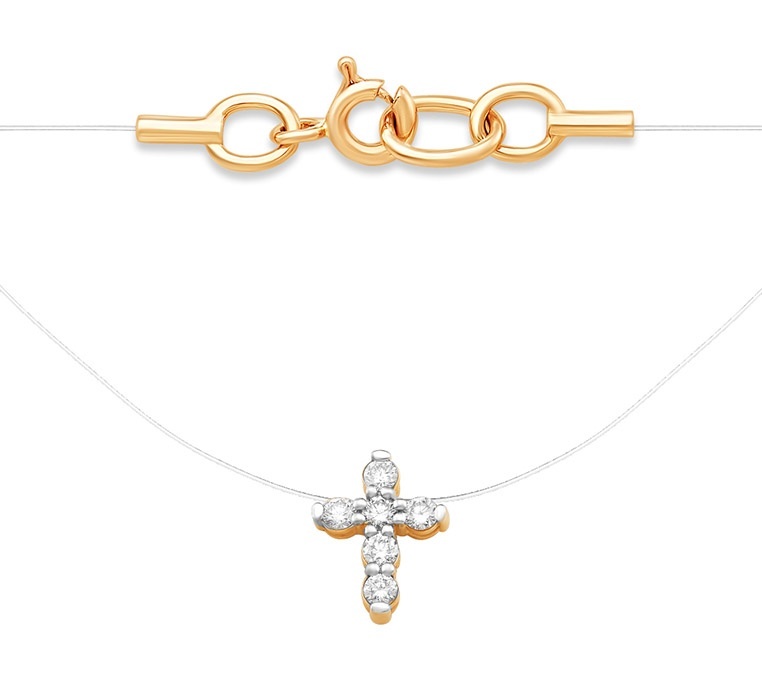 

Колье из золота 40 см Kari Jewelry П13215368, фианит, П13215368