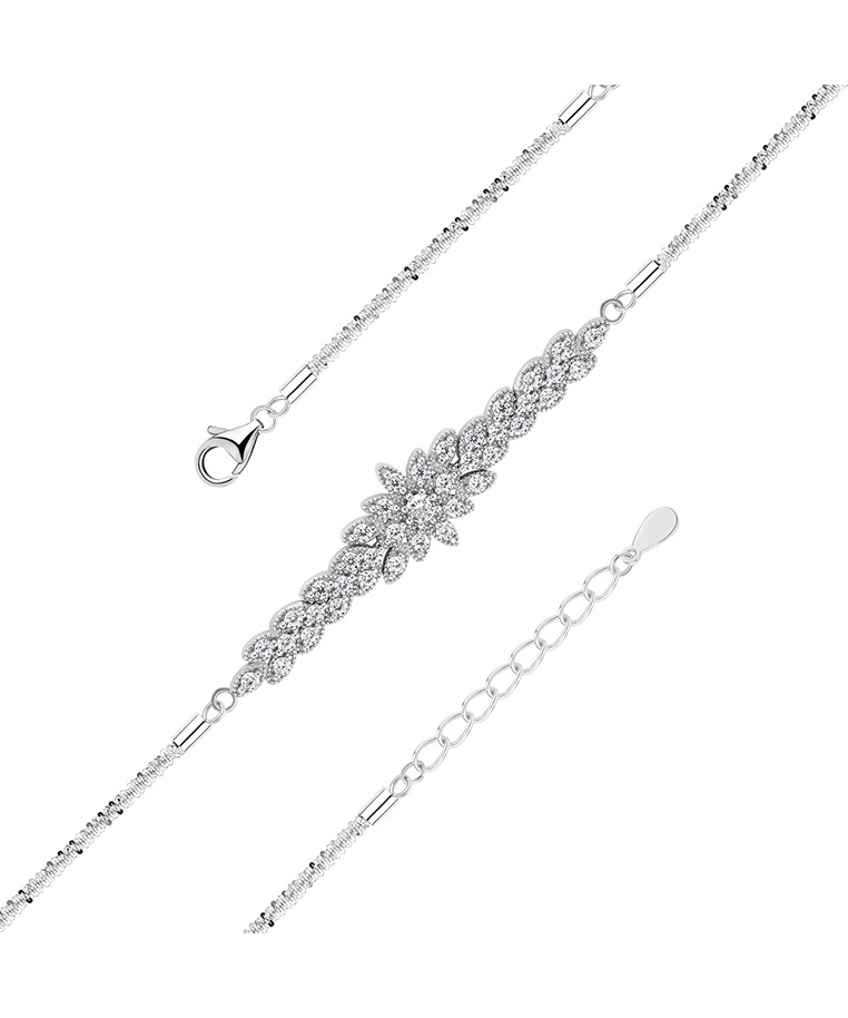 

Браслет из серебра р.  Kari Jewelry 237626, фианит, 237626