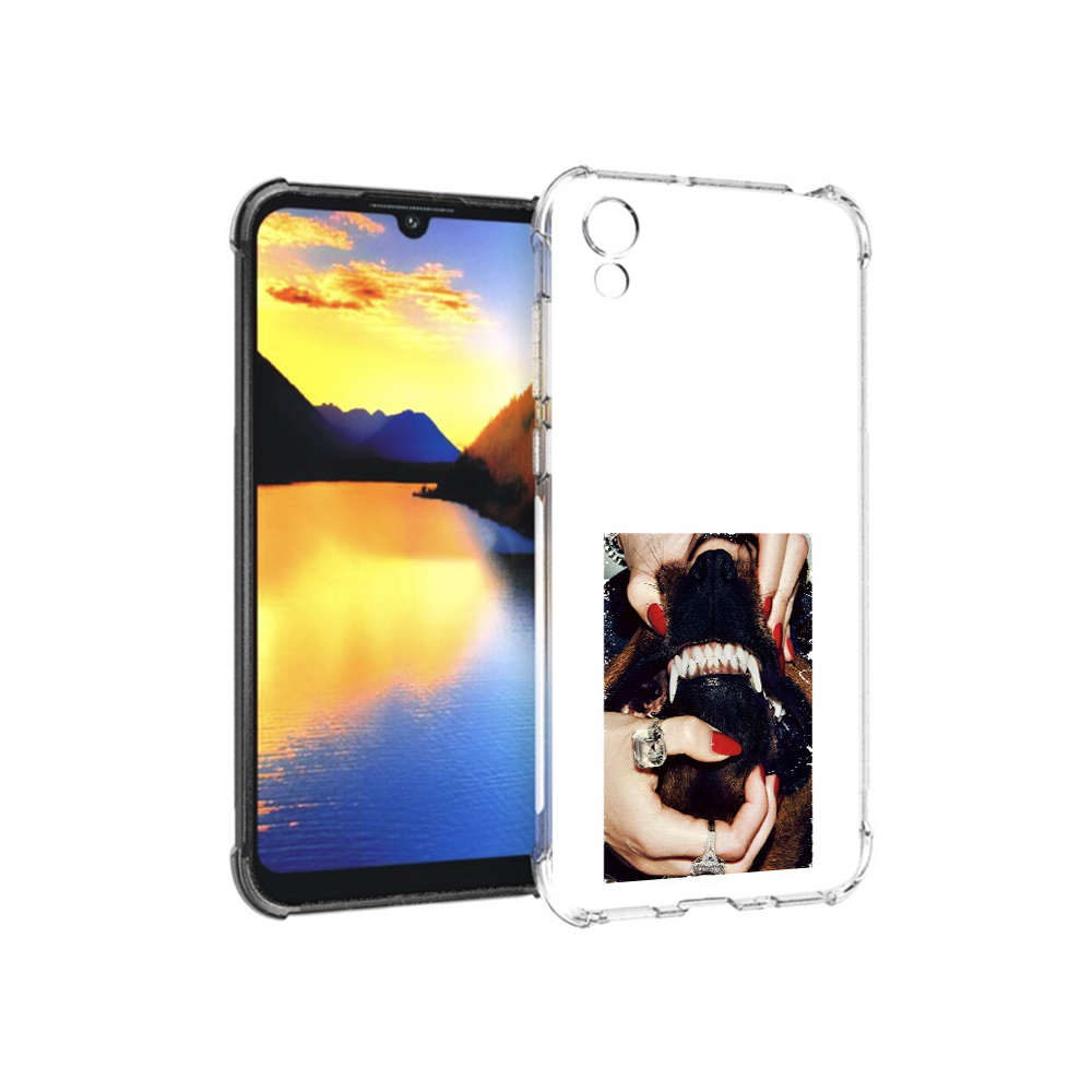

Чехол MyPads Tocco для Huawei Y5 маникюр, Прозрачный, Tocco
