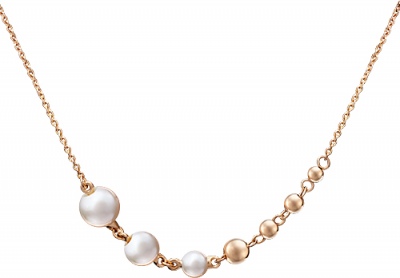 

Колье из красного золота 40 см PLATINA jewelry 07-0219-00-301-1110-31, жемчуг, 07-0219-00-301-1110-31
