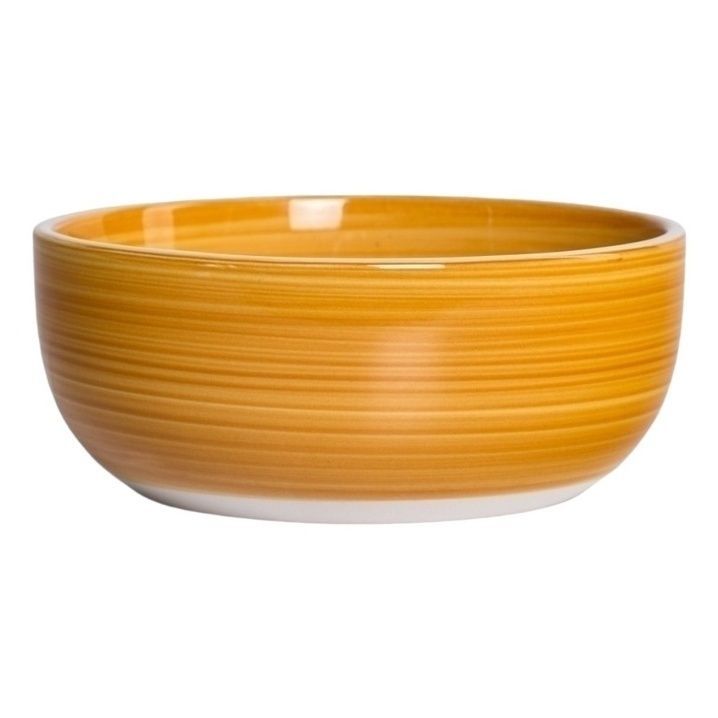 

Салатник Domenik Twist медовый 14 см