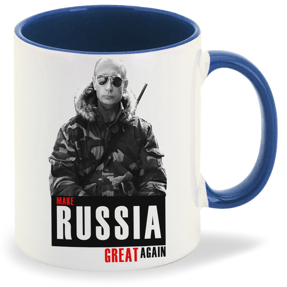 

Кружка CoolPodarok Путин RUSSIA, Путин RUSSIA