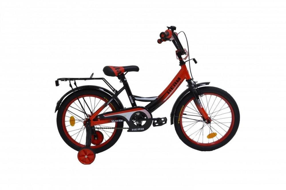 Велосипед детский HEAM 2024 Classic 20 рост 100-115 см, черно-красный