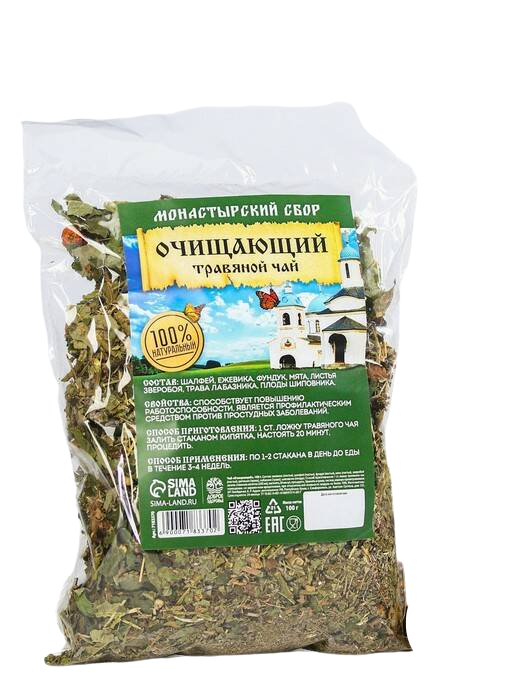 

Травяной чай «Очищающий», 100 г.