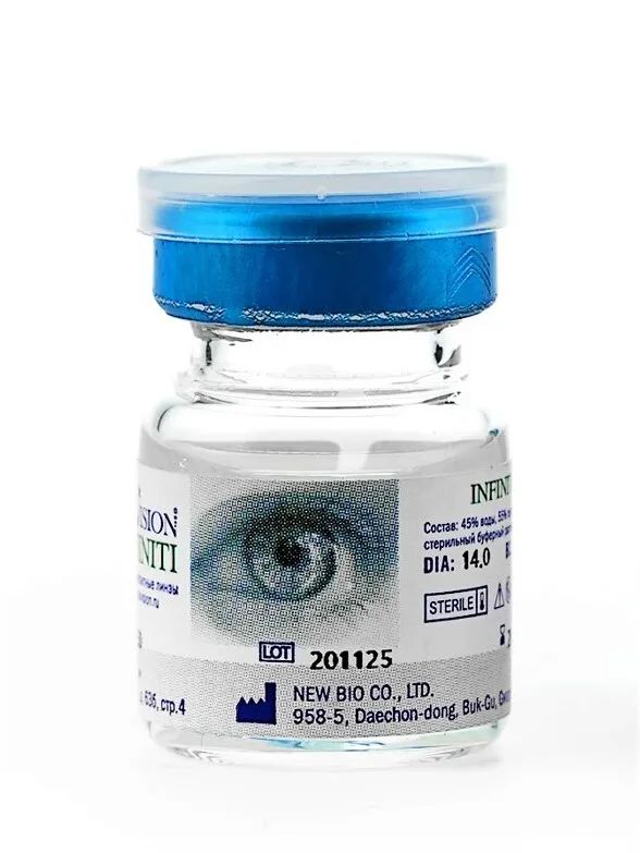 

Контактные линзы OKVision Infiniti 1 линза R 8.4 -0.50, Infiniti 1 линза