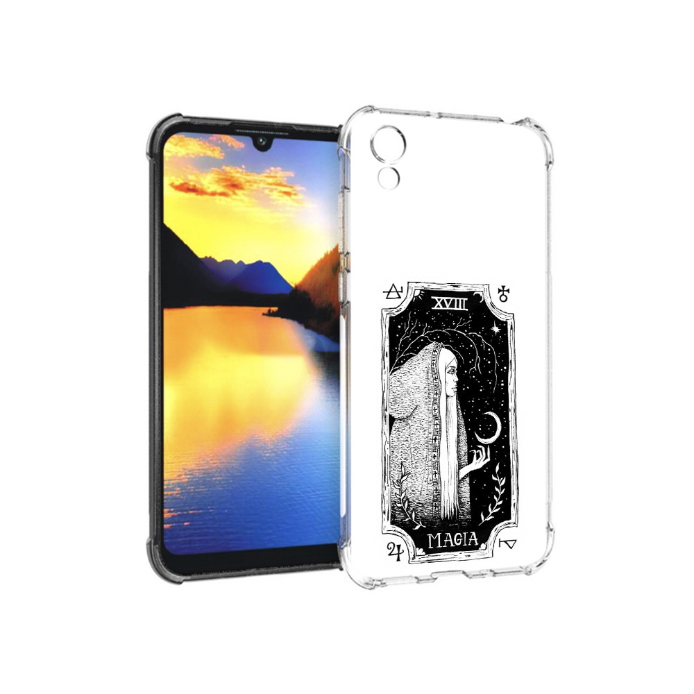 

Чехол MyPads Tocco для Huawei Y5 лунная магия, Прозрачный, Tocco