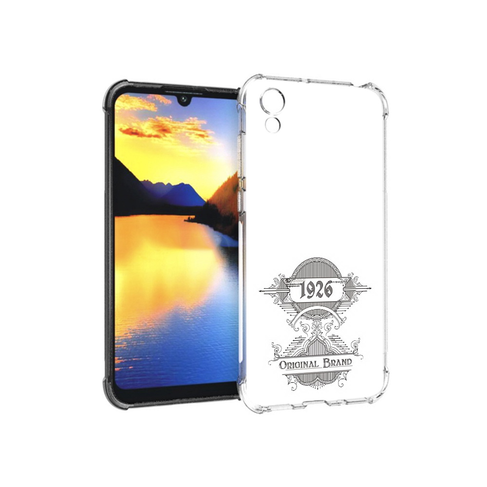 

Чехол MyPads Tocco для Huawei Y5 логотип черно белый, Прозрачный, Tocco