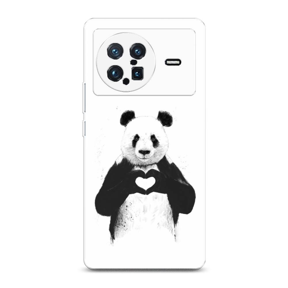 

Чехол Awog на Vivo X Note "Панда love", Разноцветный, 266950-10