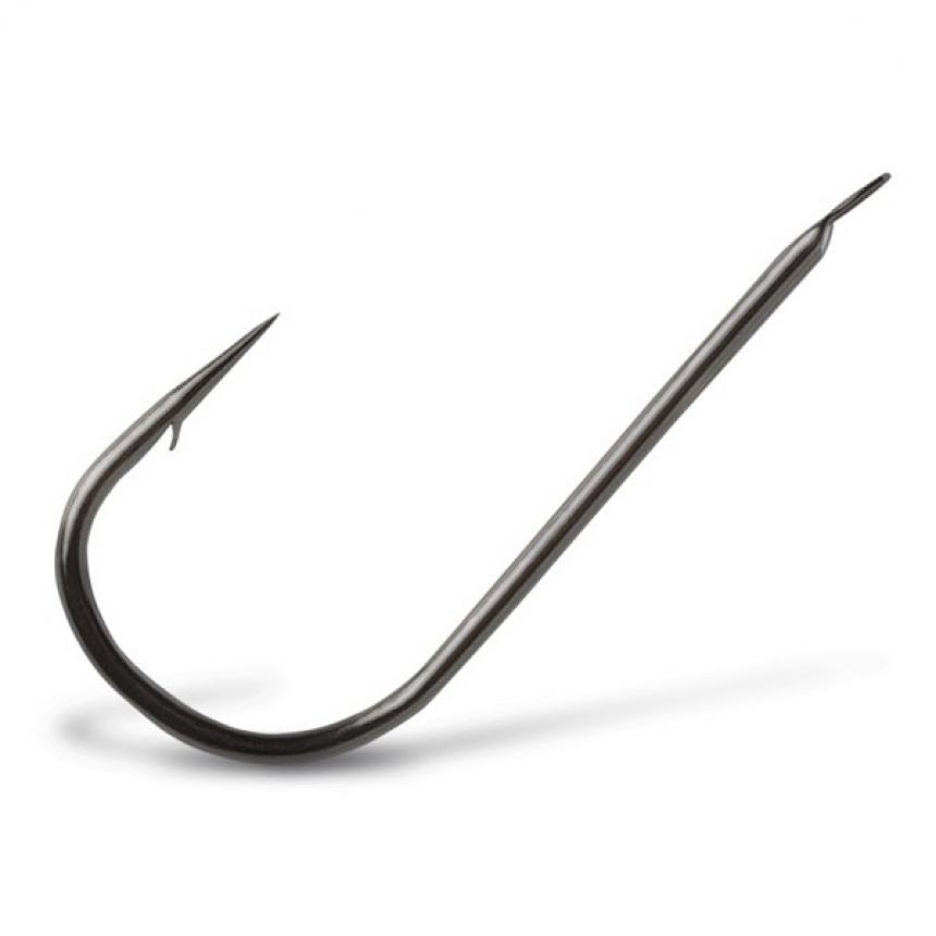 

Одинарные крючки VMC абердин №10BN, оголовок с лопаткой, прямое острие, с бородкой, 10 шт., Черный, 7007 BN