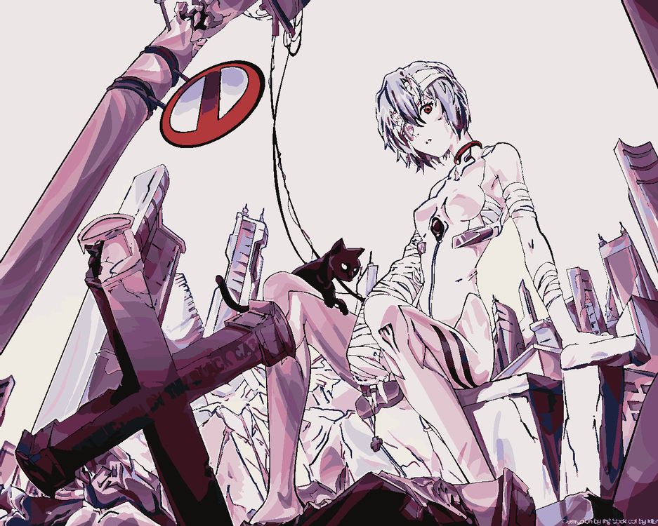 

Картина по номерам Артвентура «Evangelion Евангелион: Рей Аянами 3», 02ART4050EVAN06, Evangelion Евангелион: Рей Аянами 3