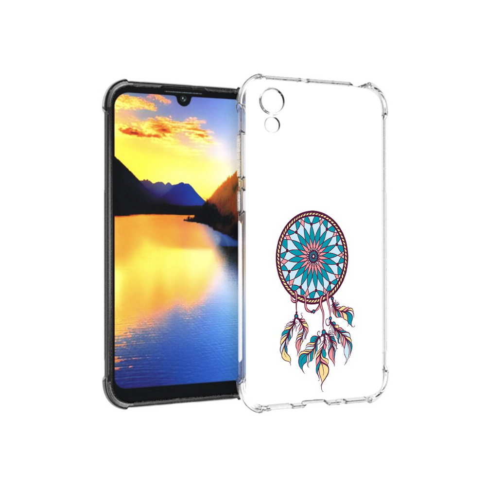 

Чехол MyPads Tocco для Huawei Y5 ловец снов синий, Прозрачный, Tocco