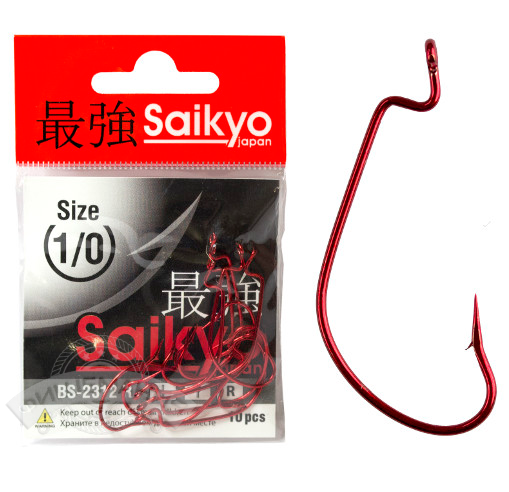 

Крючки Saikyo BS-2312 R №3/0 (10 шт)