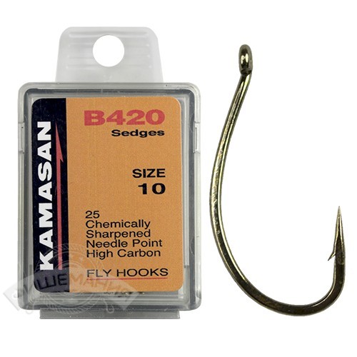 

Крючки Kamasan B420 Sedges (25шт) (12)