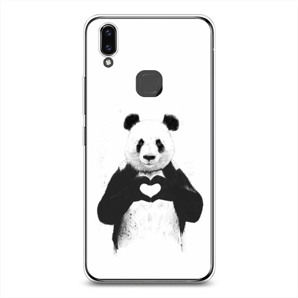 

Чехол Awog на Vivo V9/Y85 "Панда love", Разноцветный, 260150-10