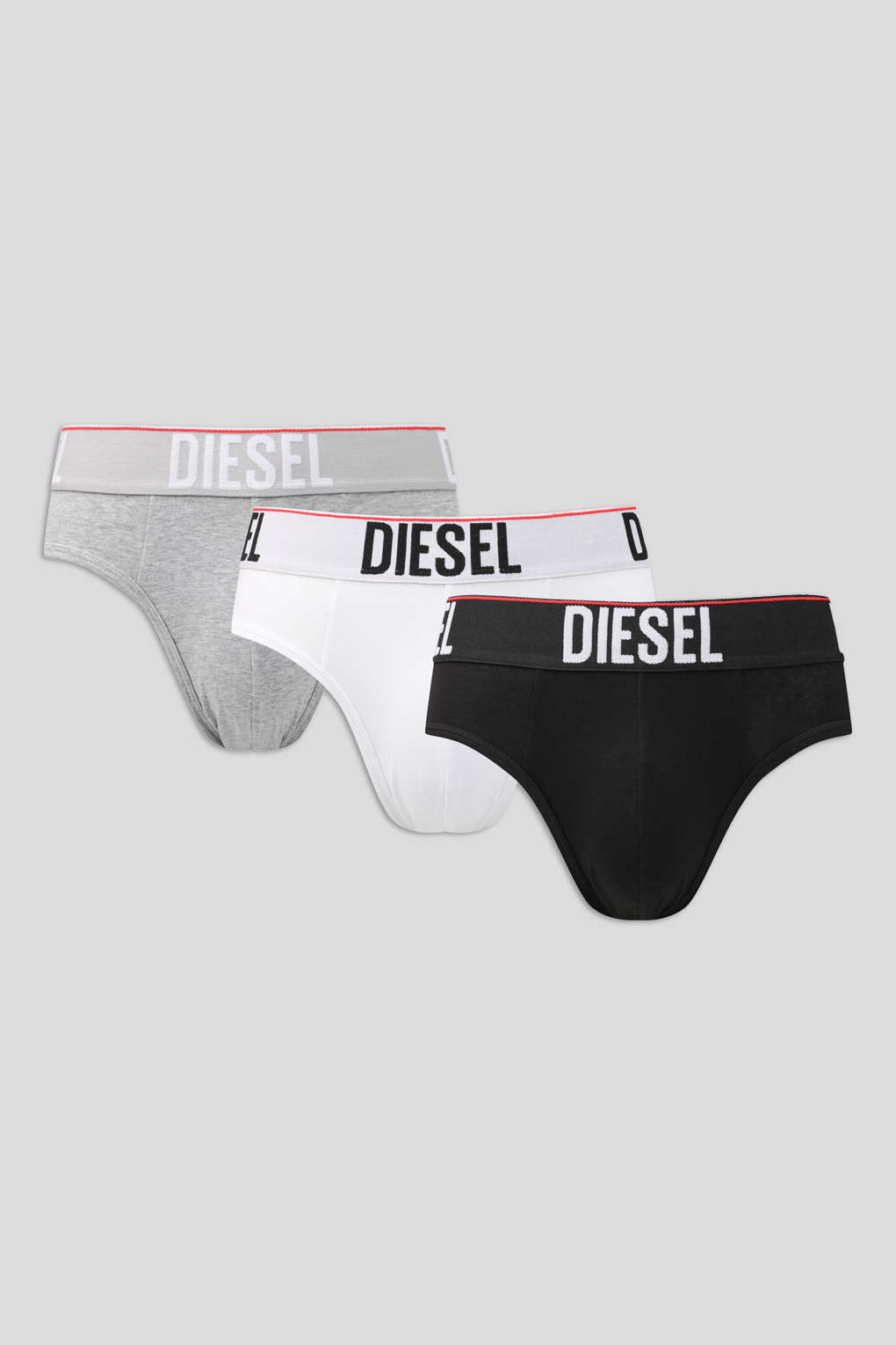 Комплект трусов мужских Diesel 00SH050AMAH разноцветных S 3 шт