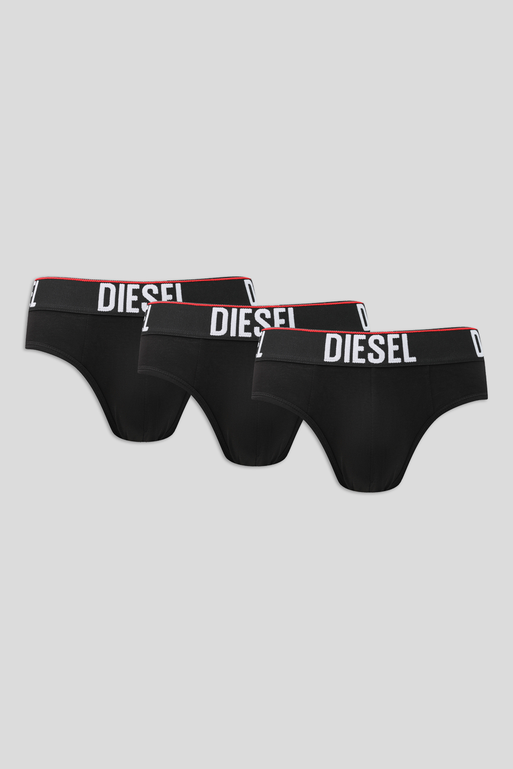 Комплект трусов мужских Diesel 00SH050AMAH черных M 3 шт