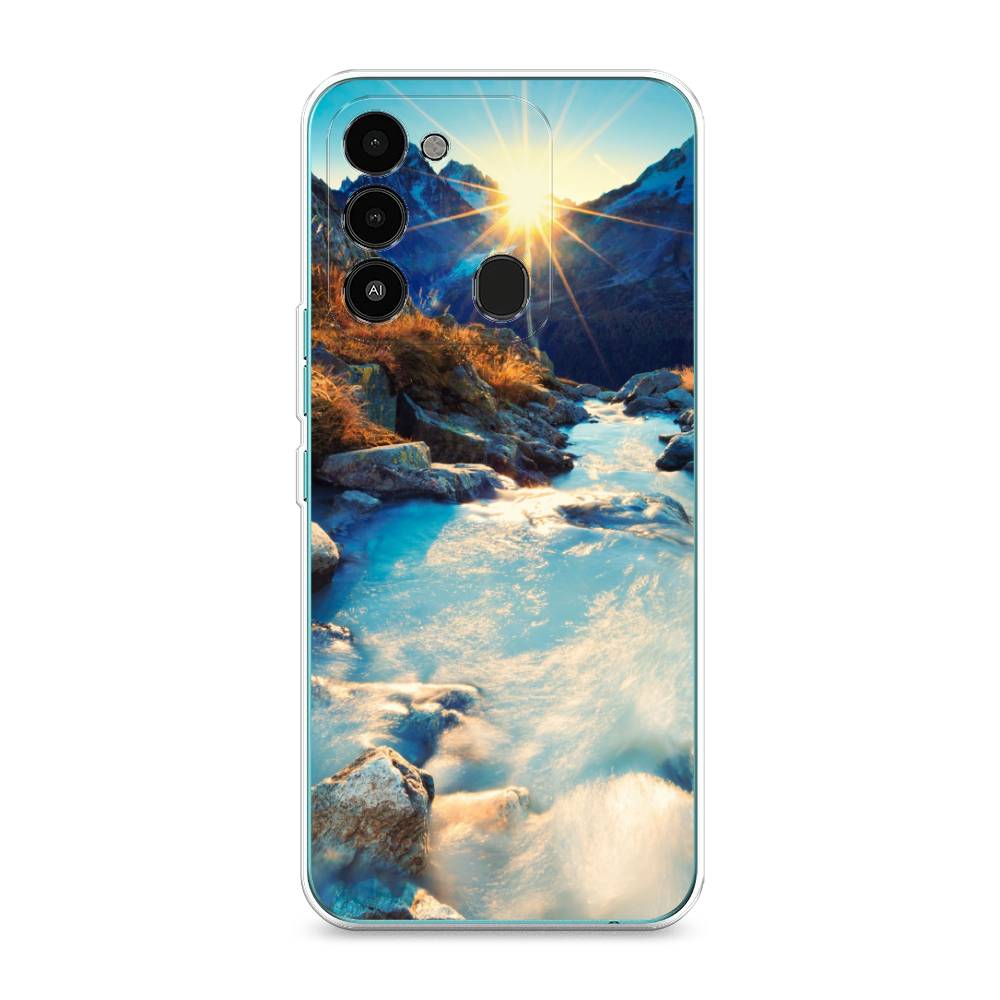 

Чехол Awog на Tecno Spark Go 2022/8С/9 "Восход 7", Разноцветный, 301350-4