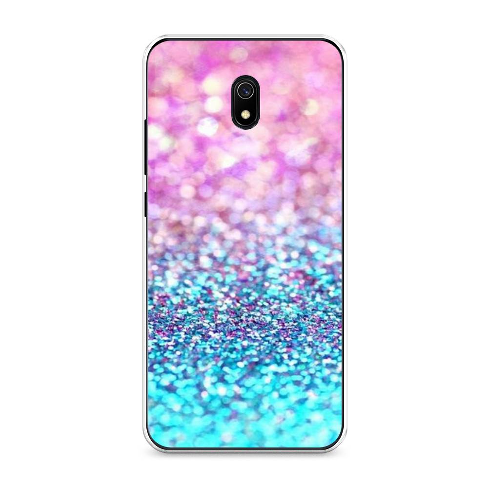 

Чехол Awog "Розово-голубые глиттеры рисунок" для Xiaomi Redmi 8A