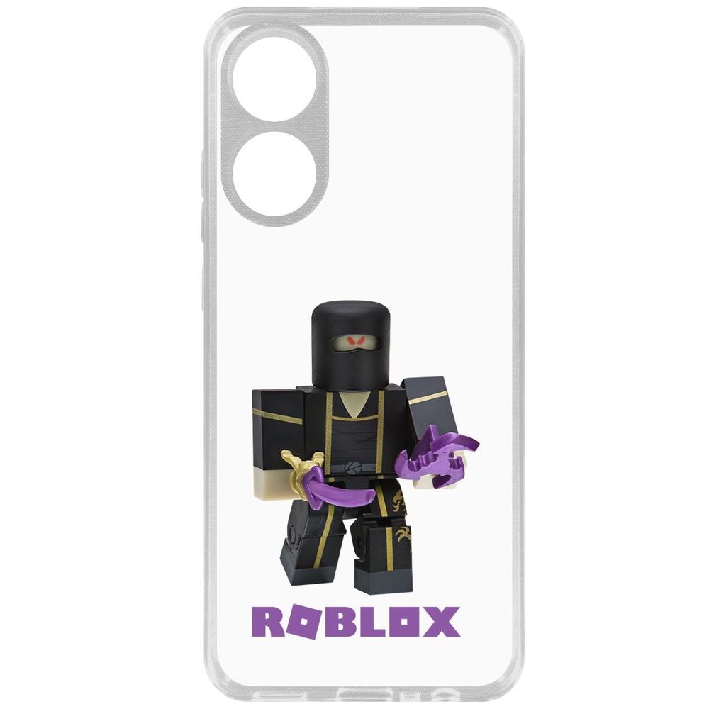 

Чехол-накладка Krutoff Clear Case Roblox-Ниндзя Ассасин для Oppo A78 4G, Прозрачный