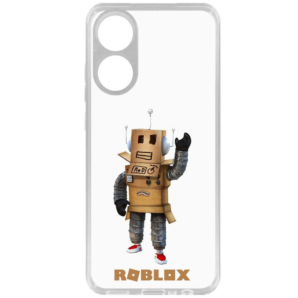 

Чехол-накладка Krutoff Clear Case Roblox-Мистер Робот для Oppo A78 4G, Прозрачный