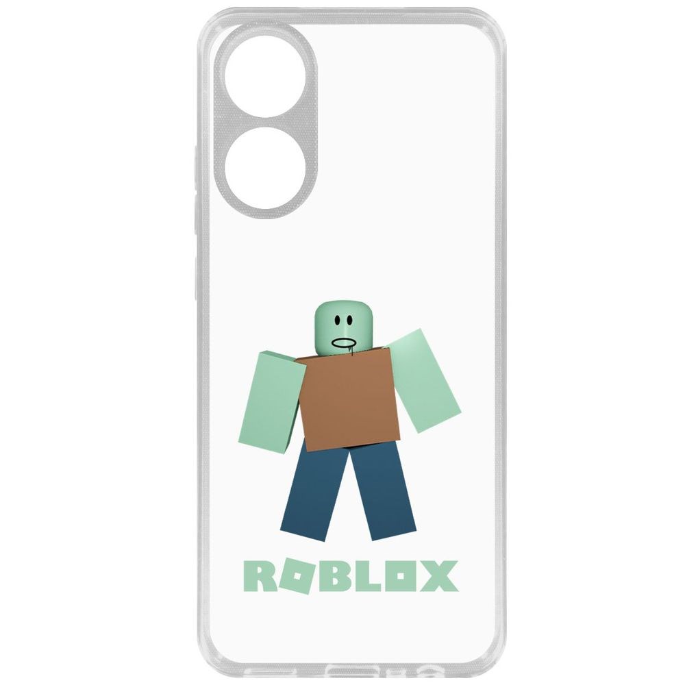 

Чехол-накладка Krutoff Clear Case Roblox-Зомби для Oppo A78 4G, Прозрачный