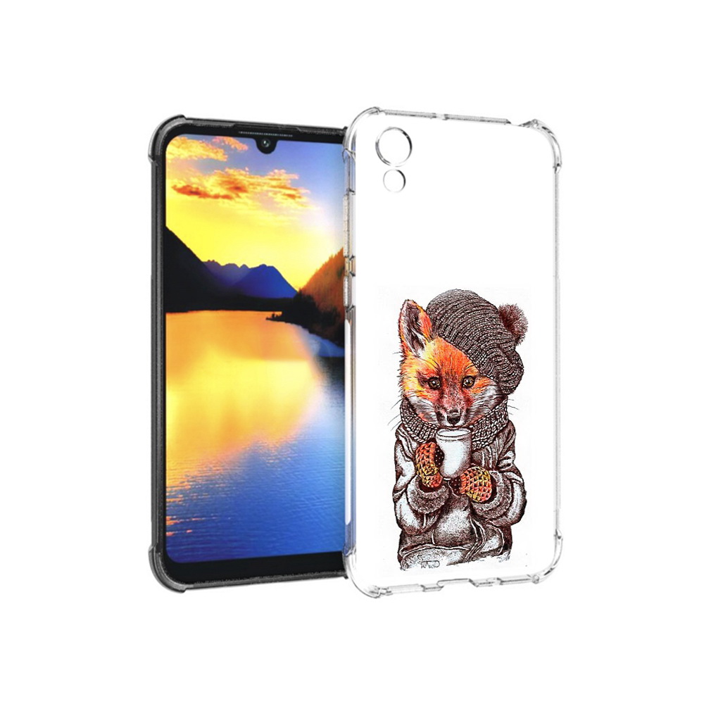 

Чехол MyPads Tocco для Huawei Y5 лиса в шапке, Tocco