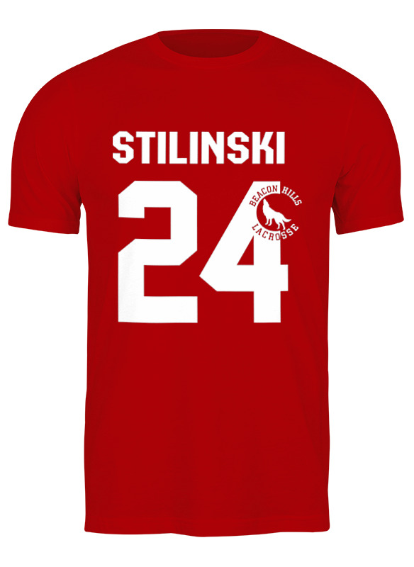 

Футболка мужская Printio Stilinski 24 красная 3XL, Красный, Stilinski 24