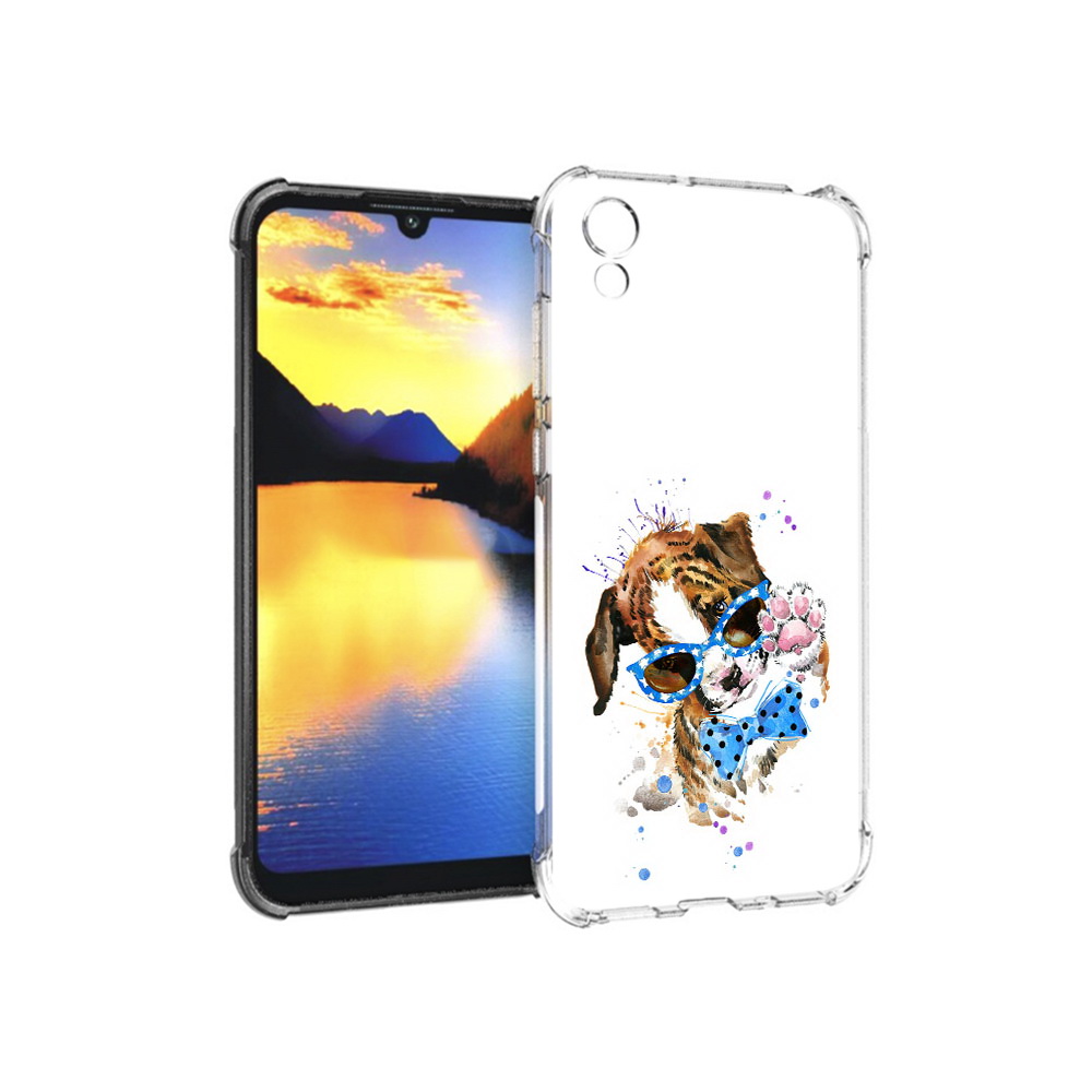 

Чехол MyPads Tocco для Huawei Y5 лапочка, Прозрачный, Tocco