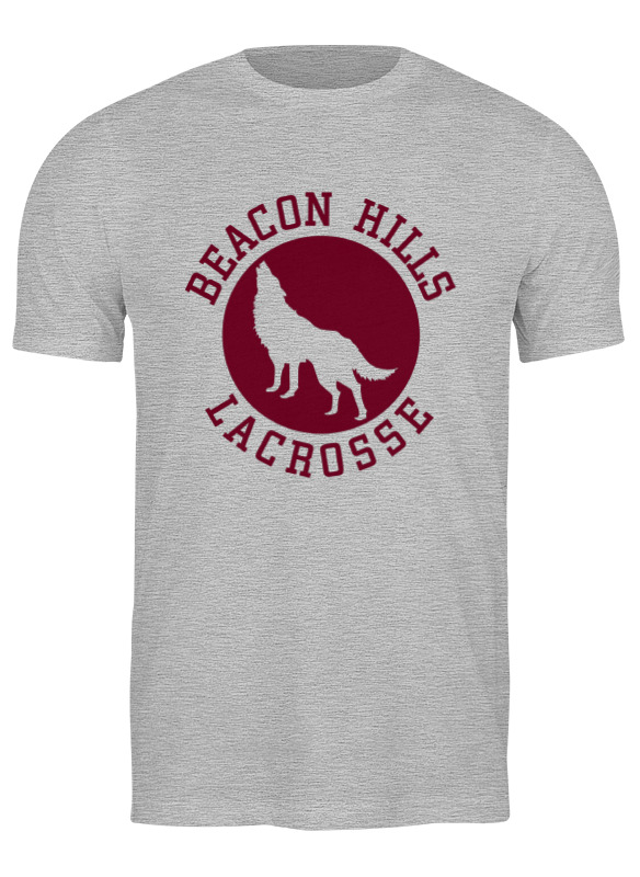 

Футболка мужская Printio Teen wolf - beacon hills серая 3XL, Серый, Teen wolf - beacon hills