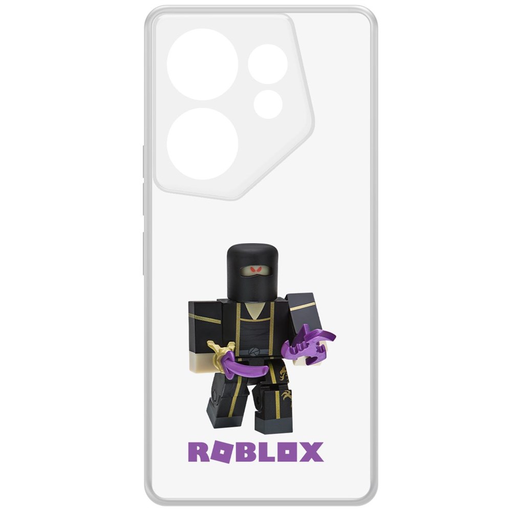 

Чехол-накладка Krutoff Clear Case Roblox-Ниндзя Ассасин для TECNO Camon 20 Premier, Прозрачный