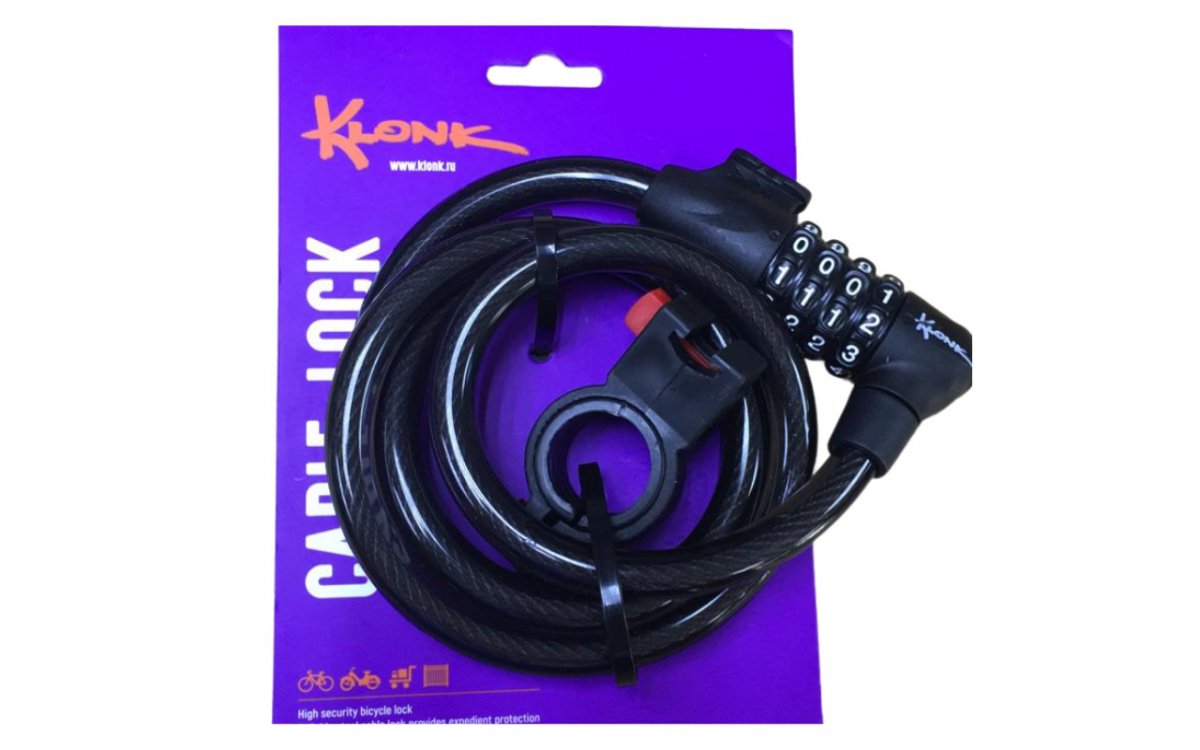 

Трос-замок KLONK, 12x1200 мм, 10332