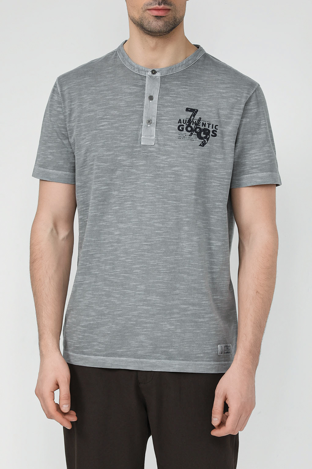 

Футболка мужская LERROS 2323963 серая 2XL, Серый, 2323963