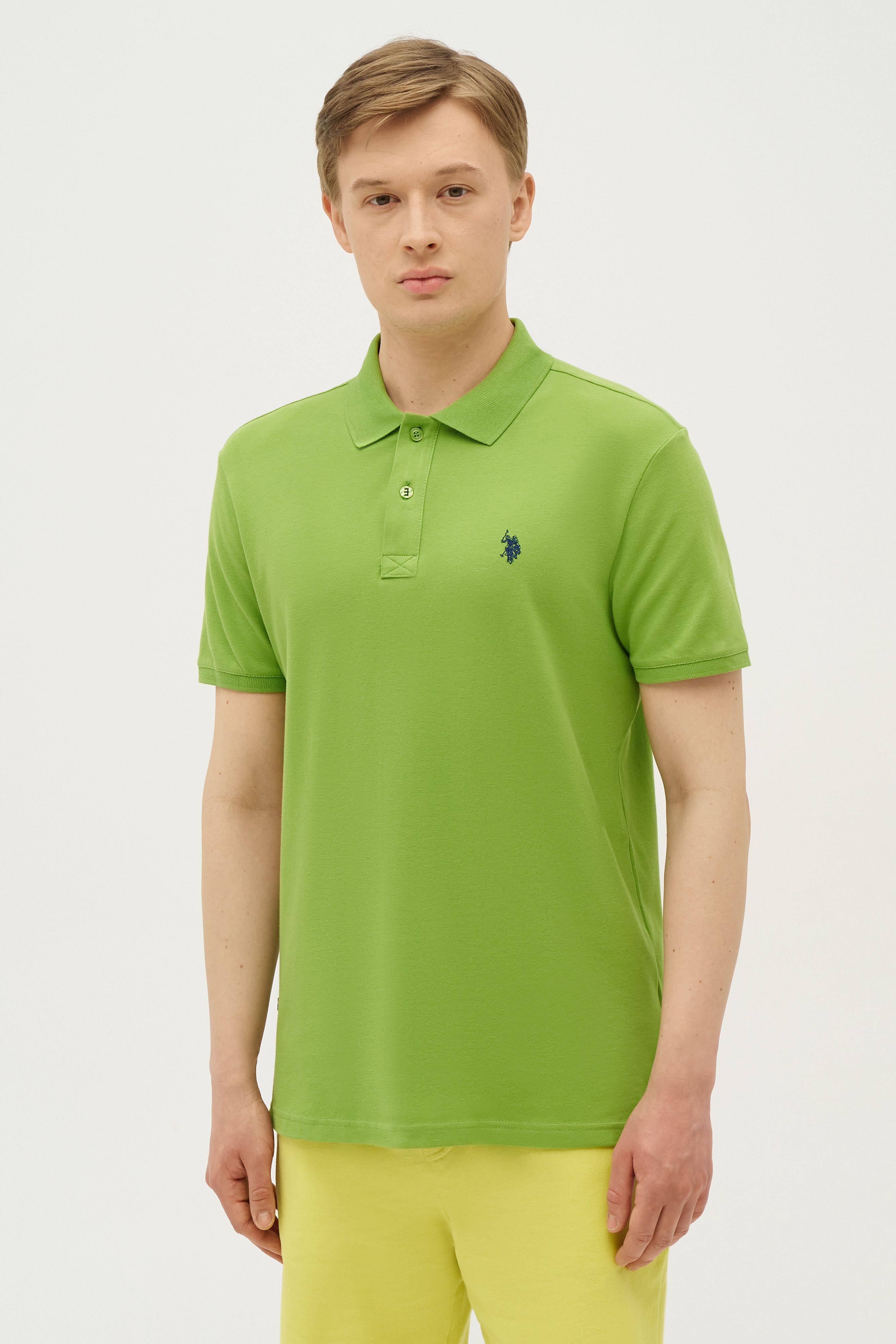 

Футболка мужская U.S. POLO Assn. G081SZ0110TP04IY022RL-R зеленая S, Зеленый, G081SZ0110TP04IY022RL-R